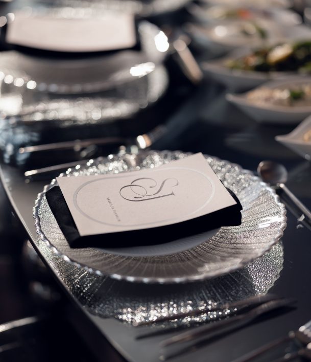 Silver Soiree Menu